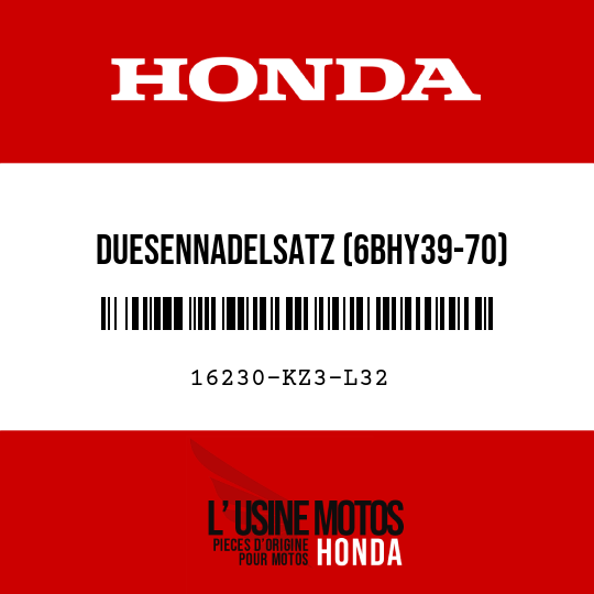 image de 16230-KZ3-L32 DUESENNADELSATZ (6BHY39-70)
