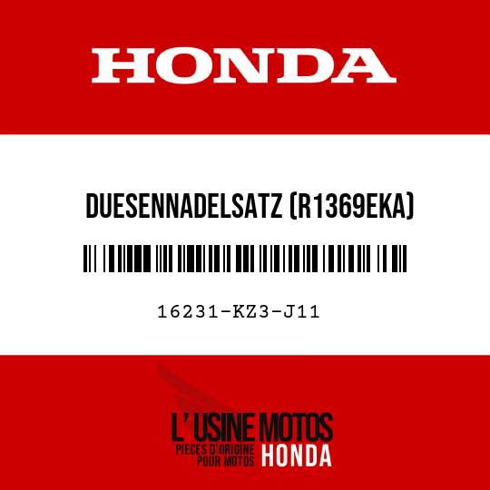 image de 16231-KZ3-J11 DUESENNADELSATZ (R1369EKA)