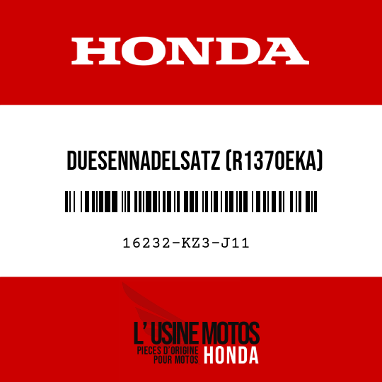 image de 16232-KZ3-J11 DUESENNADELSATZ (R1370EKA)