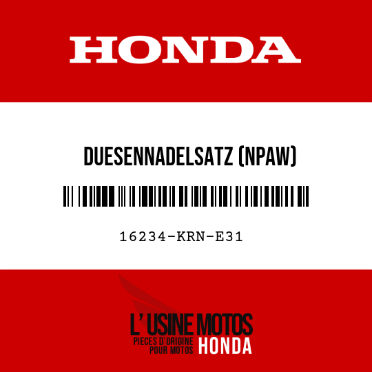 image de 16234-KRN-E31 DUESENNADELSATZ (NPAW)