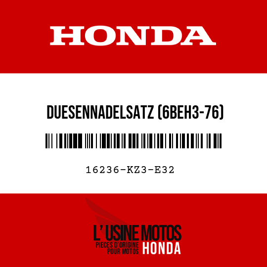 image de 16236-KZ3-E32 DUESENNADELSATZ (6BEH3-76)