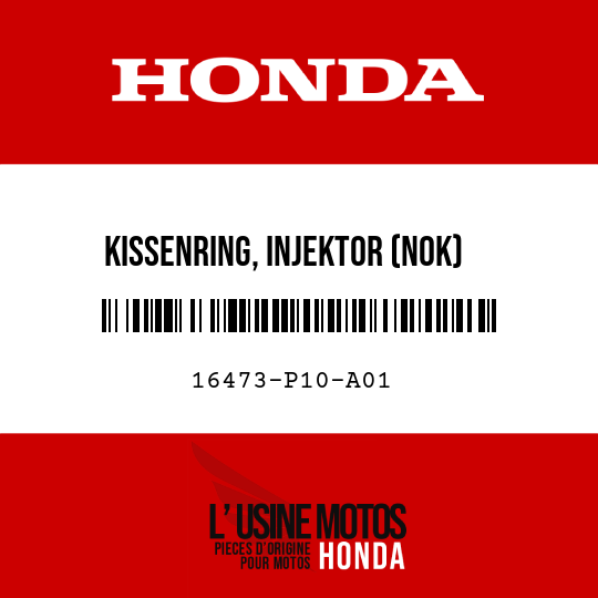 image de 16473-P10-A01 KISSENRING, INJEKTOR (NOK)