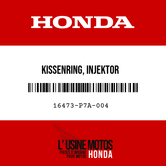 image de 16473-P7A-004 KISSENRING, INJEKTOR