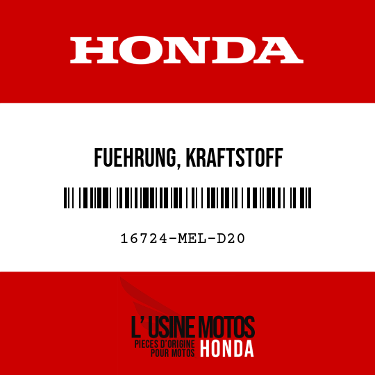 image de 16724-MEL-D20 FUEHRUNG, KRAFTSTOFF -ENTLUEFTUNGSROHR (B)