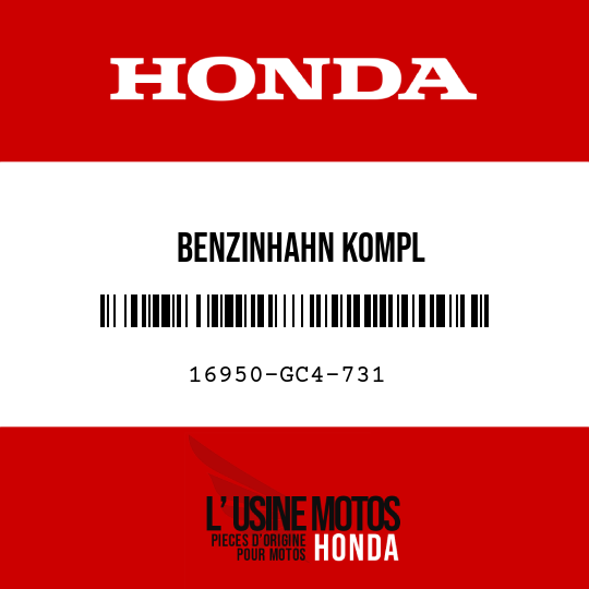 image de 16950-GC4-731 BENZINHAHN KOMPL
