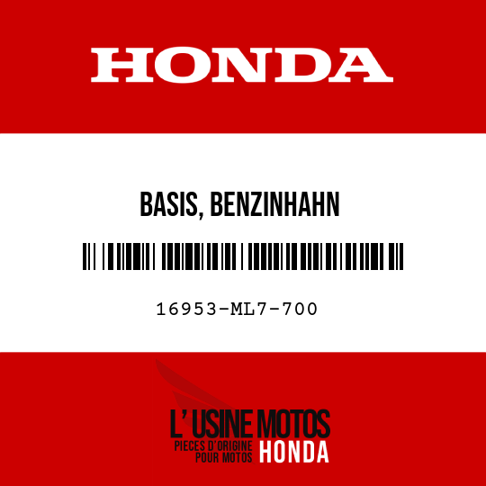 image de 16953-ML7-700 BASIS, BENZINHAHN