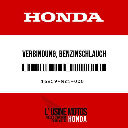 image de 16959-MY1-000 VERBINDUNG, BENZINSCHLAUCH