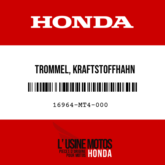 image de 16964-MT4-000 TROMMEL, KRAFTSTOFFHAHN