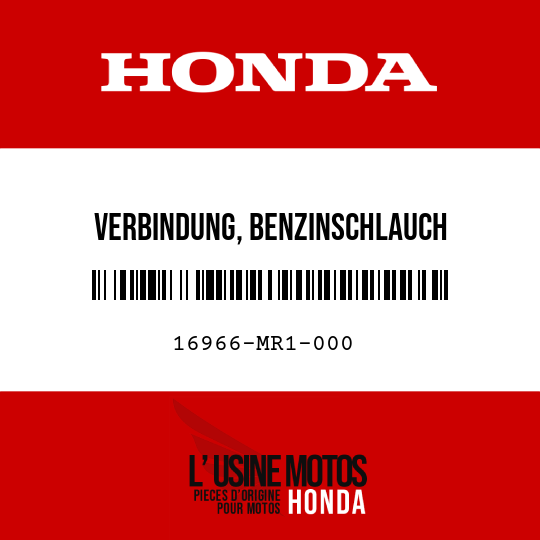 image de 16966-MR1-000 VERBINDUNG, BENZINSCHLAUCH