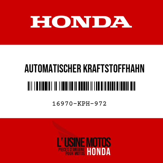 image de 16970-KPH-972 AUTOMATISCHER KRAFTSTOFFHAHN