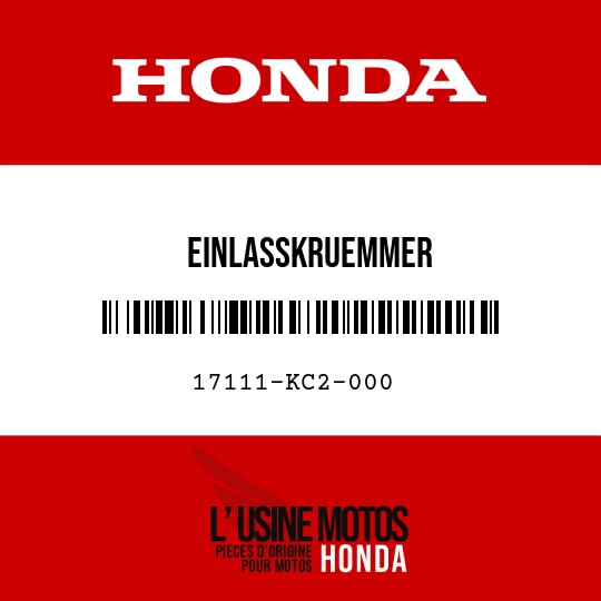 image de 17111-KC2-000 EINLASSKRUEMMER