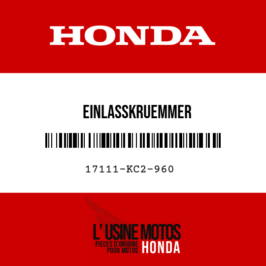 image de 17111-KC2-960 EINLASSKRUEMMER