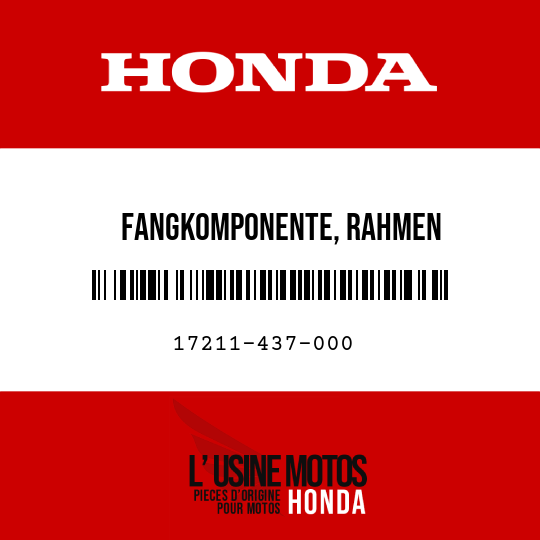image de 17211-437-000 FANGKOMPONENTE, RAHMEN