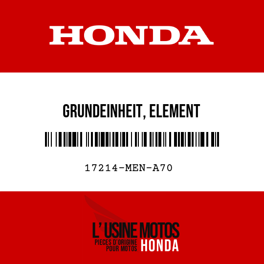 image de 17214-MEN-A70 GRUNDEINHEIT, ELEMENT