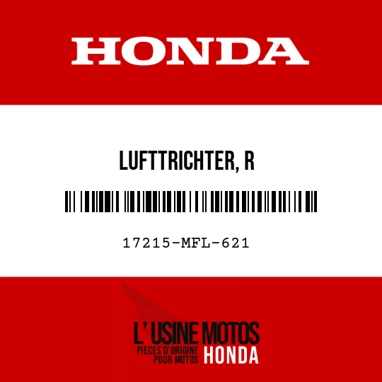 image de 17215-MFL-621 LUFTTRICHTER, R