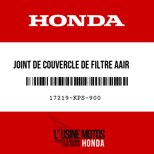 image de 17219-KPS-900 JOINT DE COUVERCLE DE FILTRE AAIR