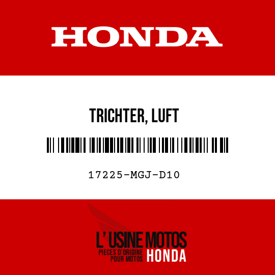 image de 17225-MGJ-D10 TRICHTER, LUFT