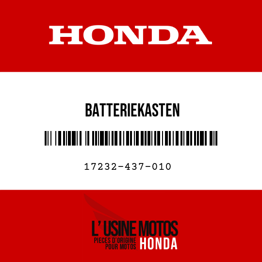 image de 17232-437-010 BATTERIEKASTEN