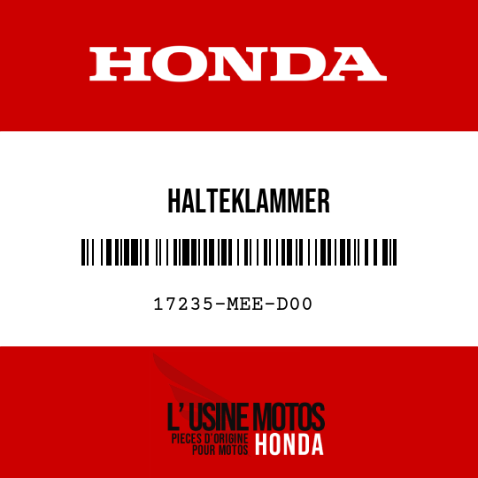 image de 17235-MEE-D00 HALTEKLAMMER
