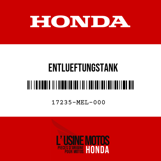image de 17235-MEL-000 ENTLUEFTUNGSTANK