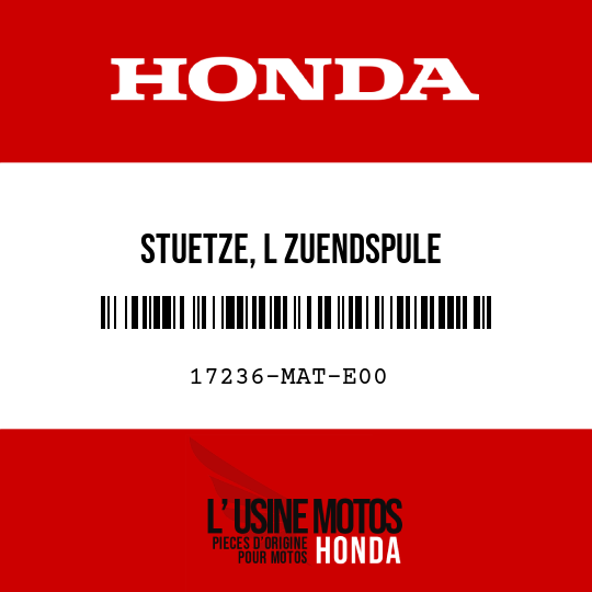 image de 17236-MAT-E00 STUETZE, L ZUENDSPULE