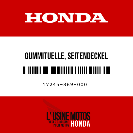 image de 17245-369-000 GUMMITUELLE, SEITENDECKEL