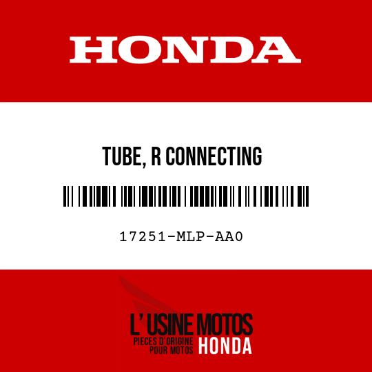 image de 17251-MLP-AA0 TUBE, R CONNECTING