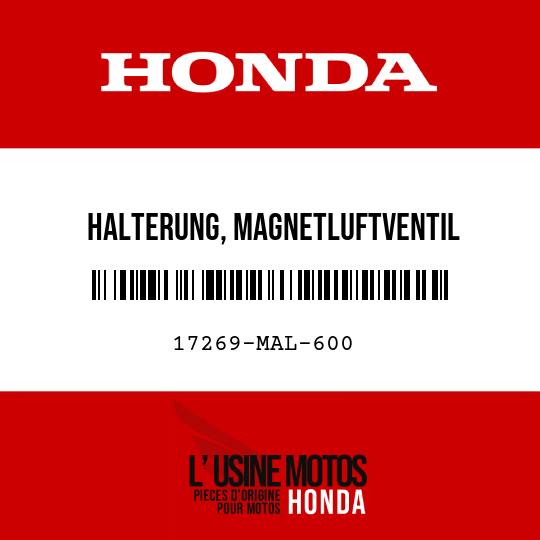 image de 17269-MAL-600 HALTERUNG, MAGNETLUFTVENTIL