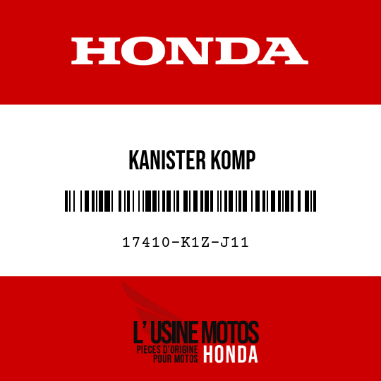 image de 17410-K1Z-J11 KANISTER KOMP