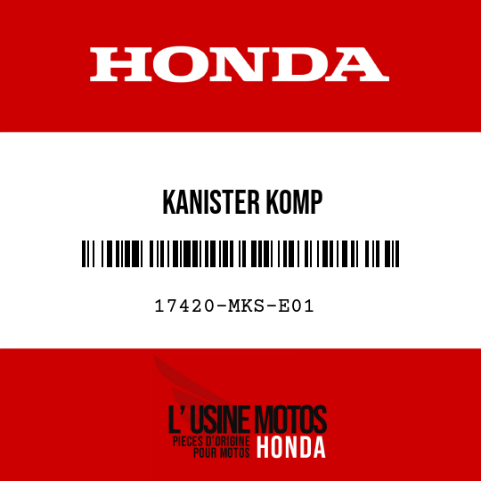 image de 17420-MKS-E01 KANISTER KOMP