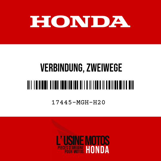 image de 17445-MGH-H20 VERBINDUNG, ZWEIWEGE