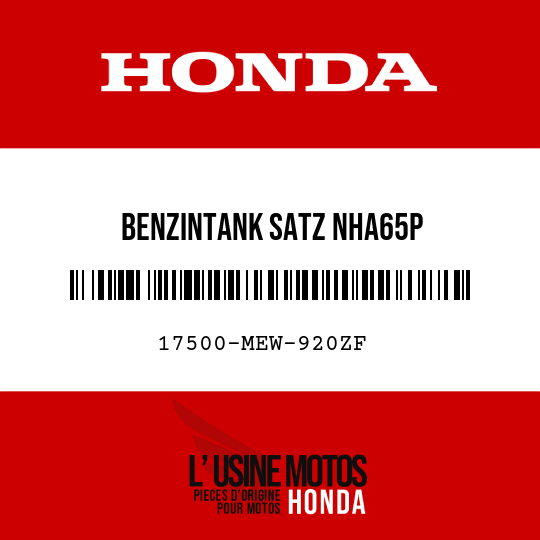 image de 17500-MEW-920ZF BENZINTANK SATZ NHA65P 