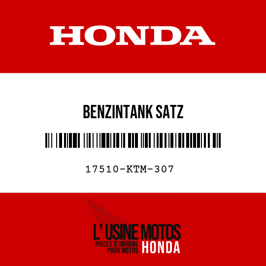 image de 17510-KTM-307 BENZINTANK SATZ