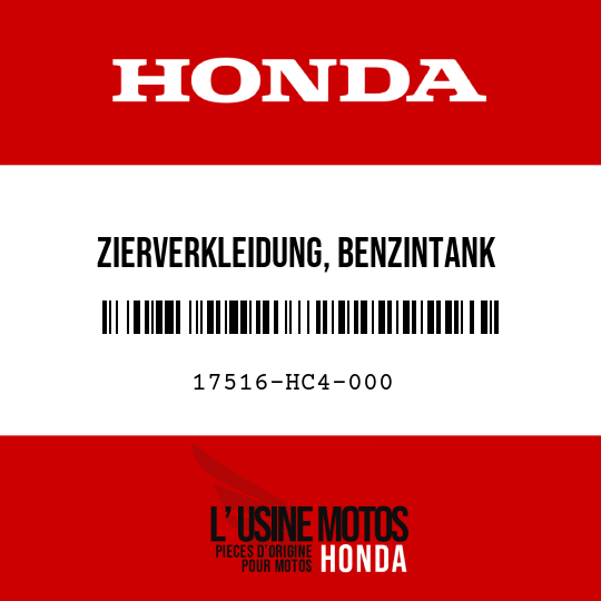 image de 17516-HC4-000 ZIERVERKLEIDUNG, BENZINTANK