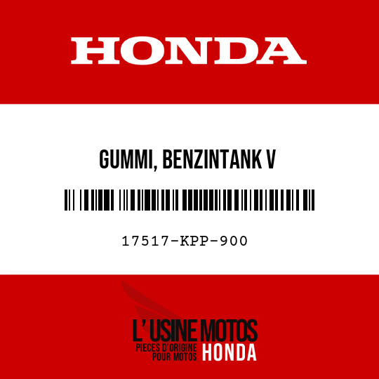 image de 17517-KPP-900 GUMMI, BENZINTANK V