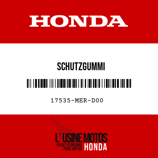 image de 17535-MER-D00 SCHUTZGUMMI