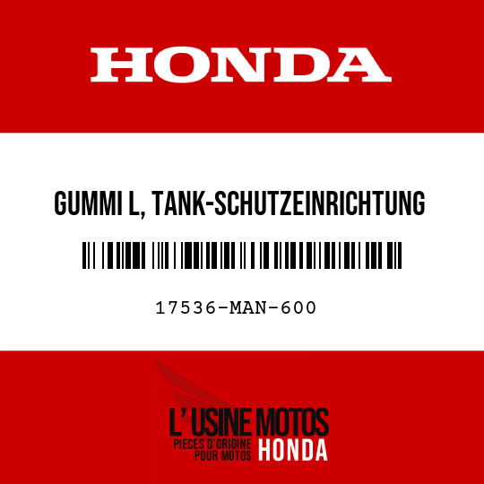 image de 17536-MAN-600 GUMMI L, TANK-SCHUTZEINRICHTUNG