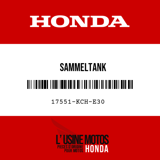 image de 17551-KCH-E30 SAMMELTANK