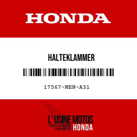 image de 17567-MEN-A31 HALTEKLAMMER