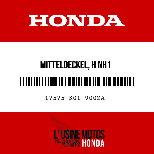 image de 17575-K01-900ZA MITTELDECKEL, H NH1