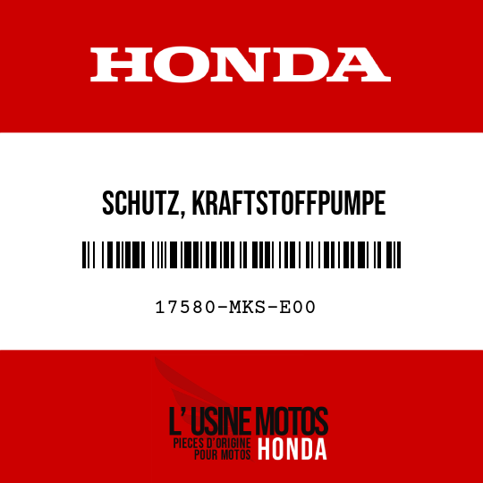 image de 17580-MKS-E00 SCHUTZ, KRAFTSTOFFPUMPE