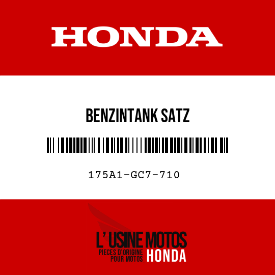 image de 175A1-GC7-710 BENZINTANK SATZ
