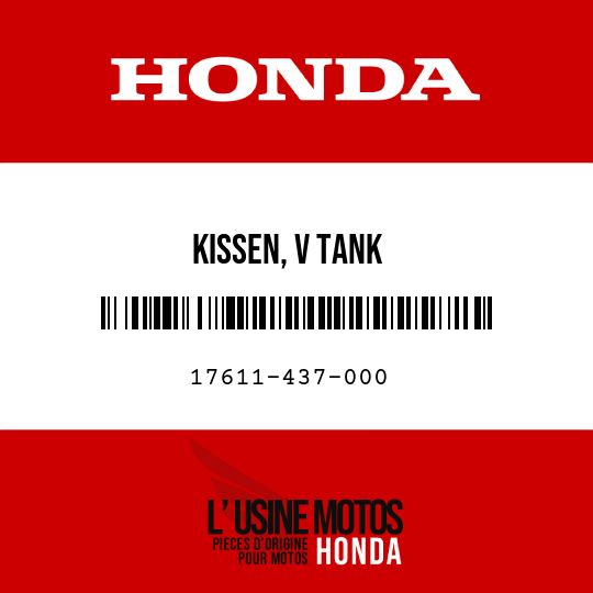 image de 17611-437-000 KISSEN, V TANK
