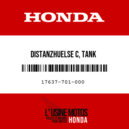 image de 17637-701-000 DISTANZHUELSE C, TANK