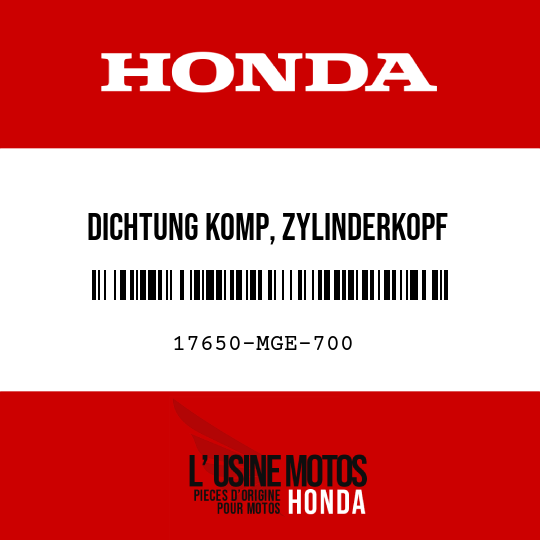 image de 17650-MGE-700 DICHTUNG KOMP, ZYLINDERKOPF