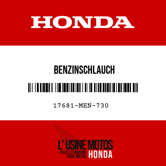 image de 17681-MEN-730 BENZINSCHLAUCH