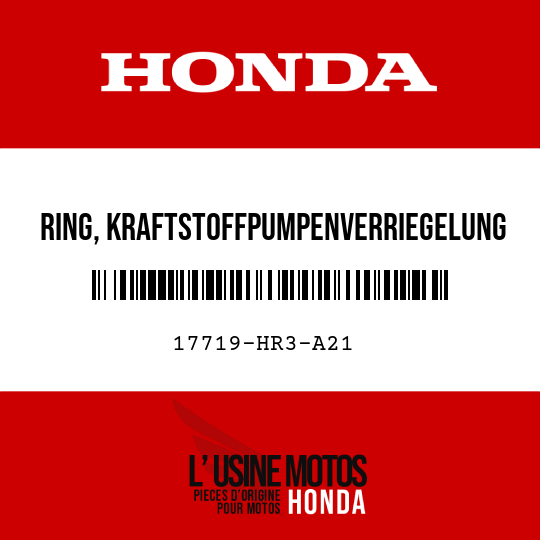 image de 17719-HR3-A21 RING, KRAFTSTOFFPUMPENVERRIEGELUNG