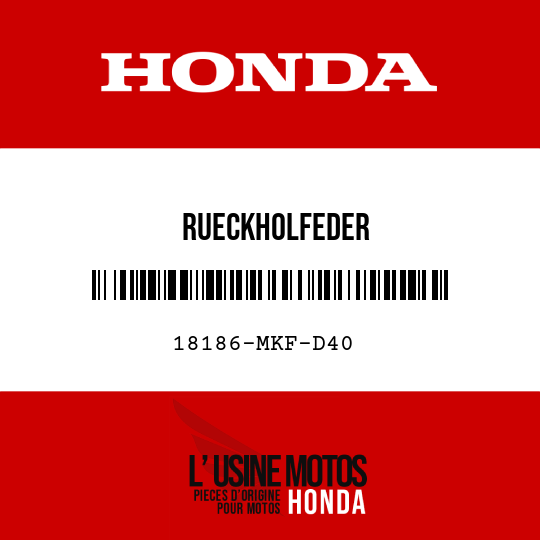 image de 18186-MKF-D40 RUECKHOLFEDER