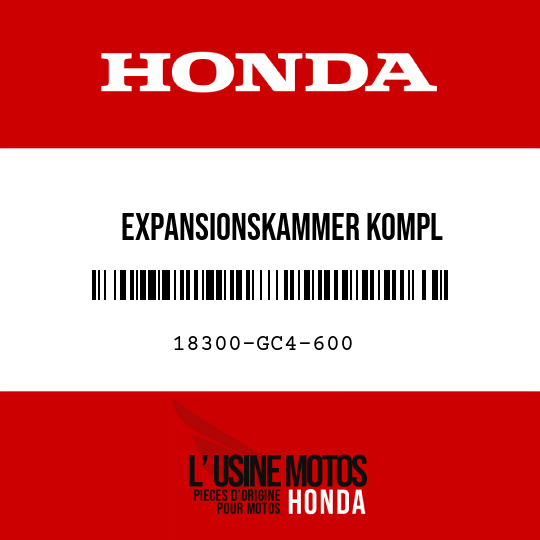 image de 18300-GC4-600 EXPANSIONSKAMMER KOMPL