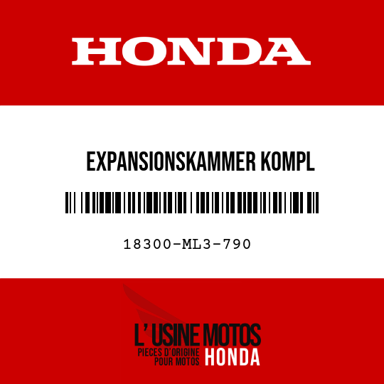 image de 18300-ML3-790 EXPANSIONSKAMMER KOMPL